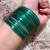Glass Jelly Bangles Set